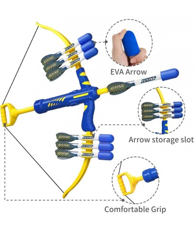 Bow and Arrow Set for Kids 8-12 Kids Foam Bow Arrow Archery Set - Shoots Over 120 Feet Includes 10 Arrows 2 Quiver 20 Foam Da...