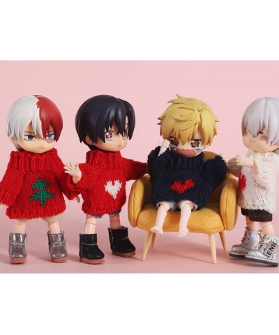 Sweater for OB11 Molly body9 GSC 1/8 1/12 BJD Doll Clothes New Year Christmas Dolls Accessories (Multicolor4) $17.39 Doll Acc...