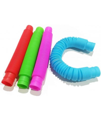 Pop Multi-Color Tubes Sensory Toys for Toddler Kids Learning Toys - 8 Pack $16.61 Fidget Toys