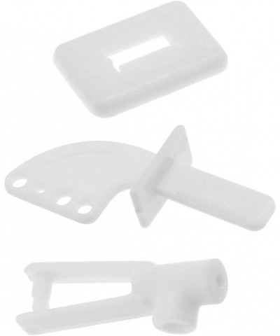 20 Sets Plastic Control Horns 4-Hole for RC Model Airplane Electric Aircraft KT Rudder Angle Foam Electric Plane Fixed-Wing D...