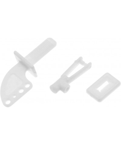 20 Sets Plastic Control Horns 4-Hole for RC Model Airplane Electric Aircraft KT Rudder Angle Foam Electric Plane Fixed-Wing D...