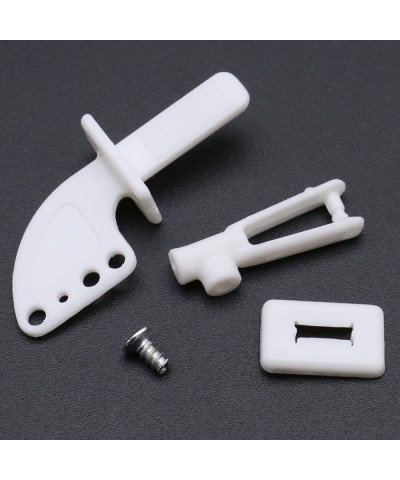 20 Sets Plastic Control Horns 4-Hole for RC Model Airplane Electric Aircraft KT Rudder Angle Foam Electric Plane Fixed-Wing D...