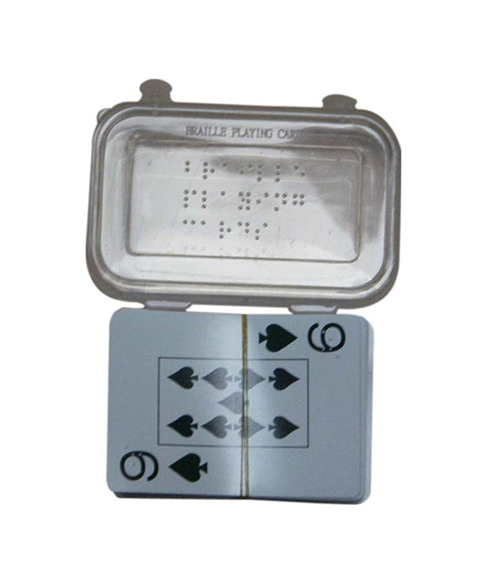 Braille Playing Cards Plastic $21.74 Card Games