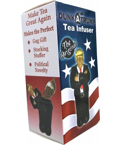 Dunk-A-Trump Donald Trump Tea Infuser - Presidential Novelty Looks Just Like Trump - Fun Political Gag Gift for Men and Women...