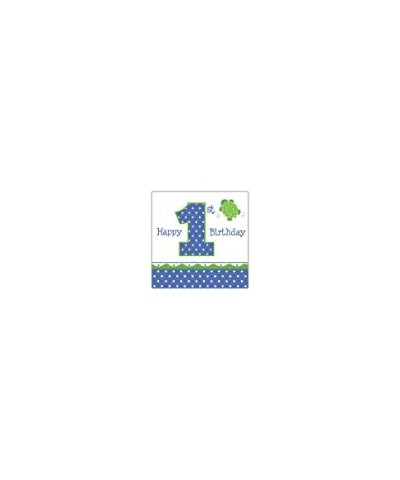 16-Count Paper Lunch Napkins Mr. Turtle Happy 1st Birthday $14.47 Kids' Party Tableware