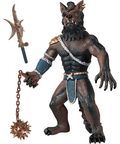 Werewolf Soldier Statue Figure with 2 Weapons Fantasy Model Toy - 19.5 Centimeters/7.7 Inches $29.70 Action Figures