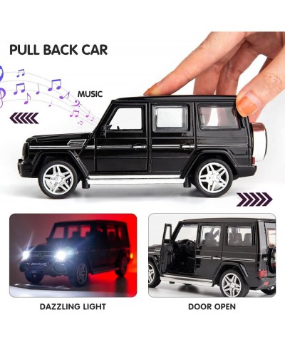 Compatible for 1:32 G65 Model Pull Back Car with Sound and Light for Kids Boy Girl Metal Body Door Opened Black $23.81 Kids' ...