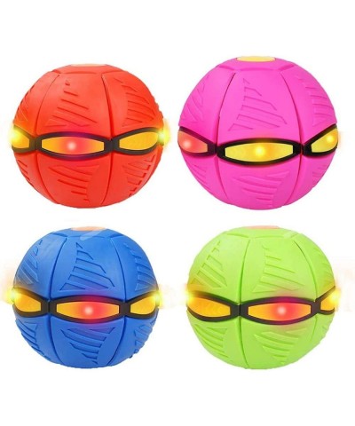 Flying Saucer Ball Magic Deformation UFO with Led Light Flying Toys Decompression Children Outdoor Fun Gift 4pcs $43.91 Flyin...