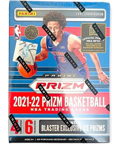 2021/22 Prizm Basketball Factory Sealed Blaster Box - 6 Packs - 24 Total Trading Cards $69.38 Trading Cards & Accessories