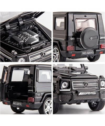 Compatible for 1:32 G65 Model Pull Back Car with Sound and Light for Kids Boy Girl Metal Body Door Opened Black $23.81 Kids' ...