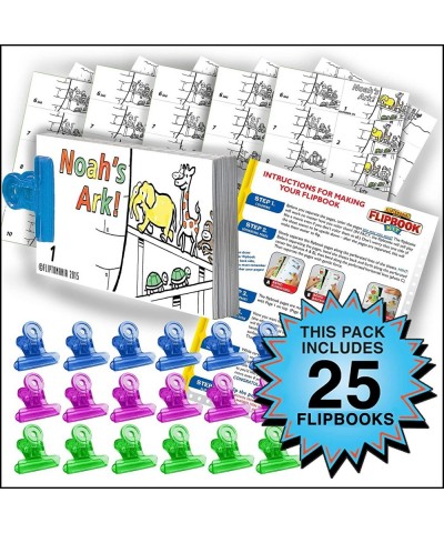 Noah's Ark Flipbook Animation Activity Pack - 25 Sets DIY Flip Books $43.50 Craft Kits