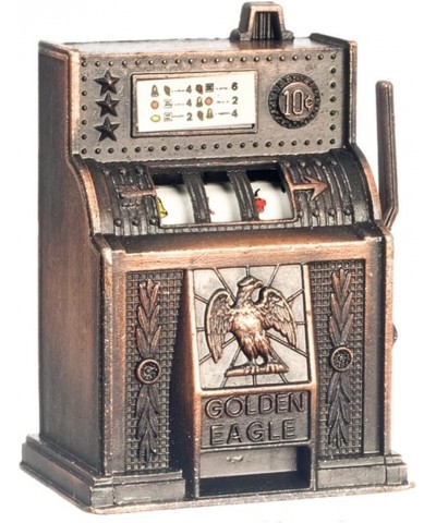 Dolls House Miniature Pub Bar Shop Arcade Accessory Old Fashioned Slot Machine $25.79 Dollhouse Accessories