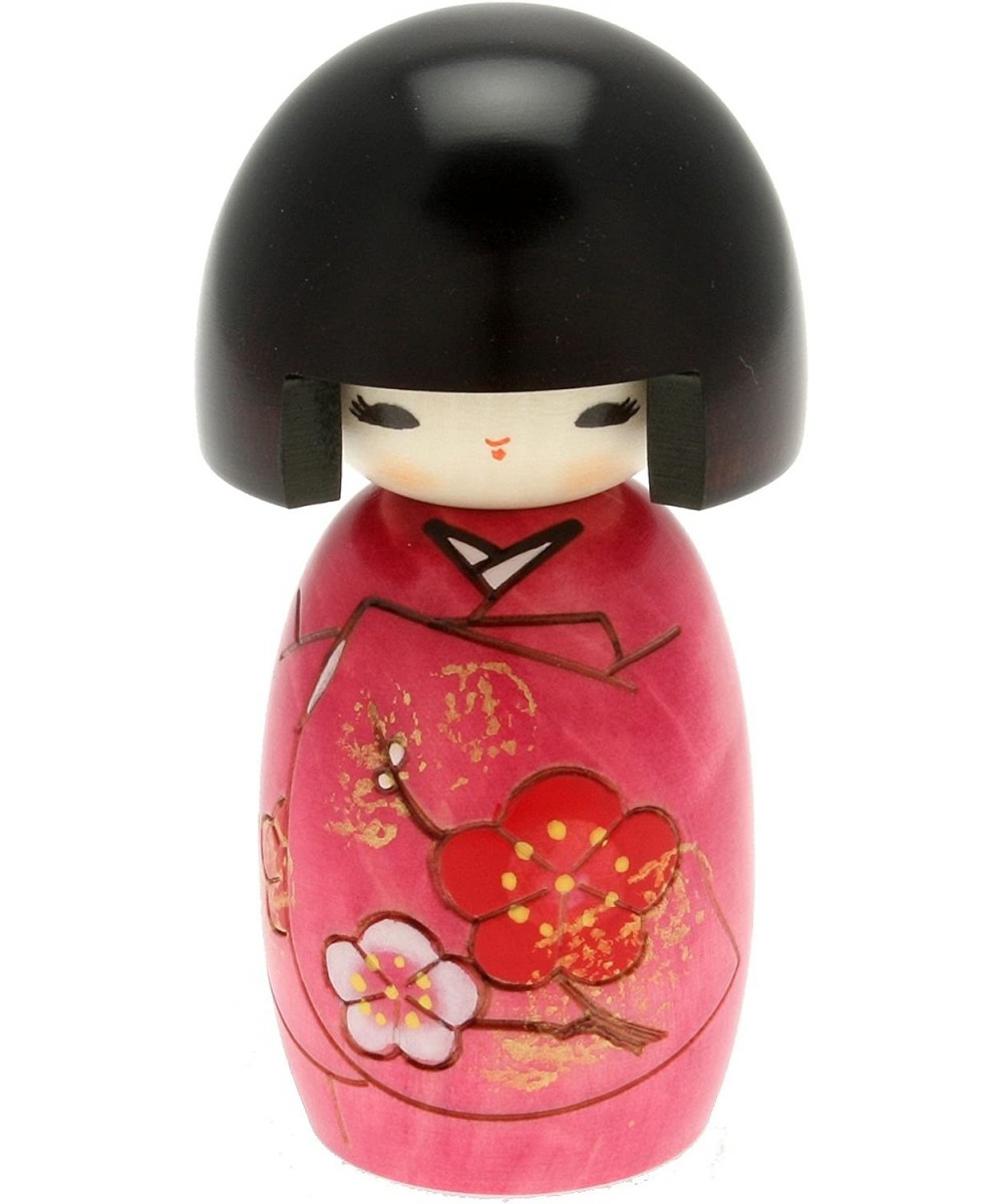 Japanese Kokeshi Doll Akiko's Purple Kimono $58.74 Dolls