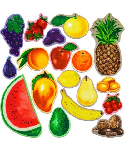 Fruits and Nuts Precut Flannel/Felt Board Figures 18 Pieces Set $22.47 Magnetic & Felt Playboards