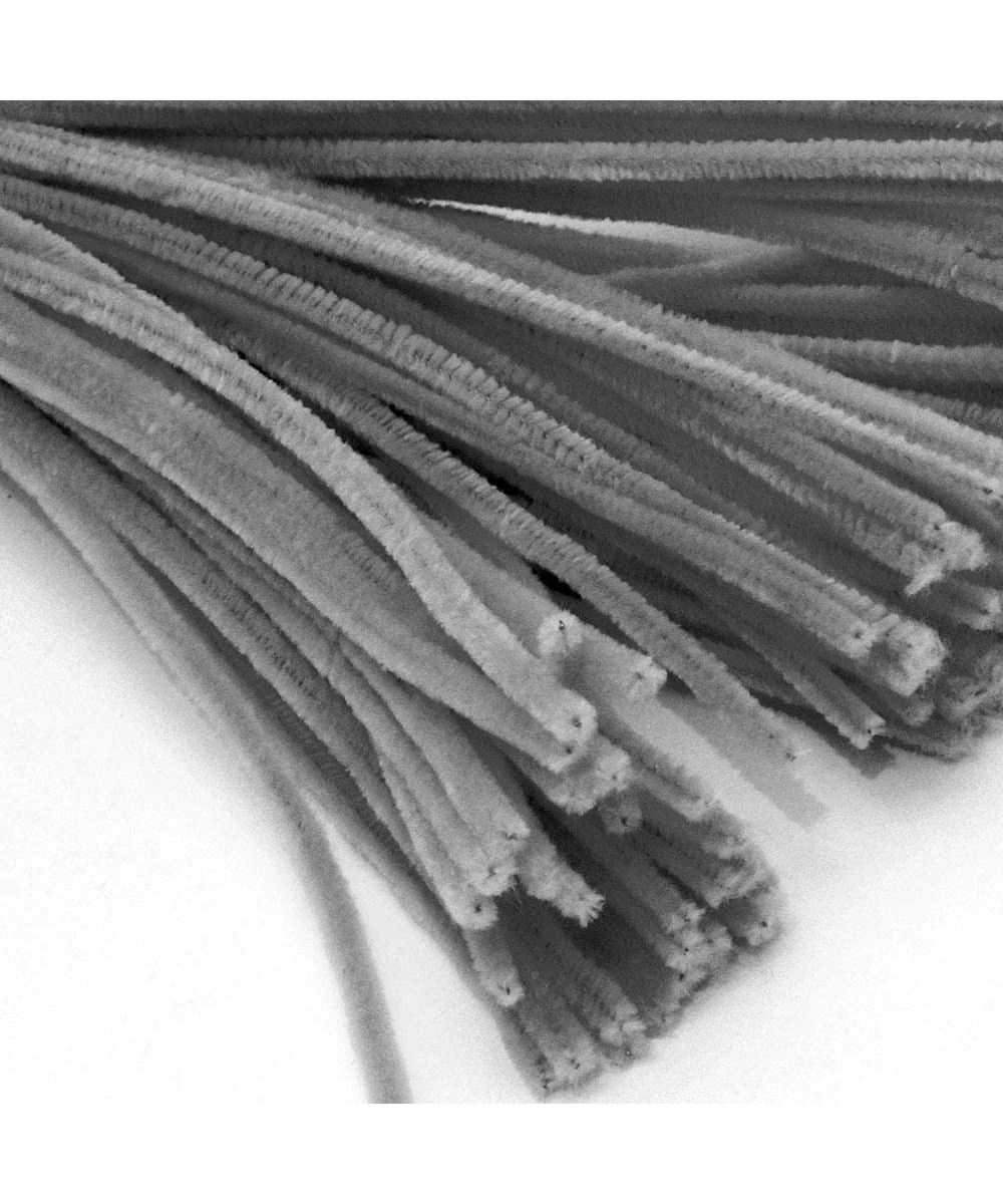 Chenille Stems Pipe Cleaner 12-inch (30-cm) 500-pc Grey $61.91 Craft Pipe Cleaners