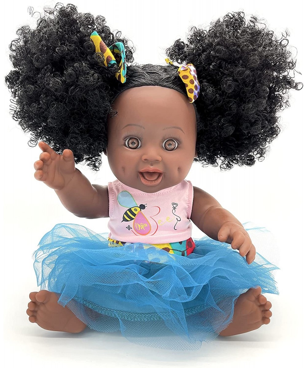 Fro Puffy Bee - African American Baby Doll Afro Doll Ethnic Doll Mixed Race Doll Latino Doll Black Doll Curly Hair Doll Afric...