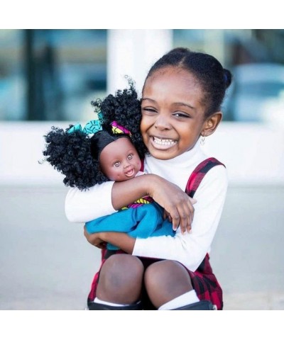 Fro Puffy Bee - African American Baby Doll Afro Doll Ethnic Doll Mixed Race Doll Latino Doll Black Doll Curly Hair Doll Afric...