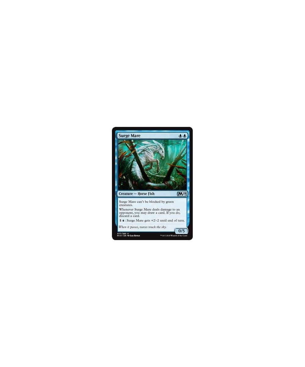 Magic: The Gathering - Surge Mare - Core Set 2019 $11.78 Card Games