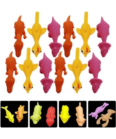 12pcs Turkey Slingshot Toy Flingers Stress Gag Toys Stretchy Flying Turkey Chicken Toy Novelty Catapult Finger Animal Toys Ki...