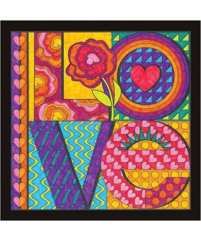 Color By Number Love Art Kit - Premium Kids Crafts $19.66 Craft Kits