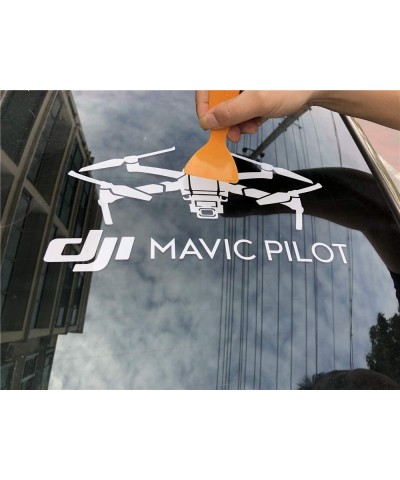 Mavic 2 Shape Decal Window Cling Waterproof Vinyl Car Decor Sticker for DJI Mavic Fans (10.9) $16.54 Remote & App Controlled ...