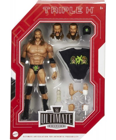 WWE Action Figures WWE Triple H Ultimate Edition Fan TakeOver Collectible Figure with Accessories Gifts for Kids and Collecto...