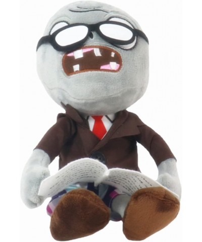 12" Plants VS Newspaper Plush Brown Coat Toys Normal Zombies PVZ Plush 1 2 Stuffed Soft Doll Newspaper Zombies New $21.99 Plu...