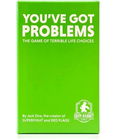 You’ve Got Problems Card Game | A Party Game of Making Horrible Choices | by Jack Dire Creator of Red Flags $43.74 Card Games