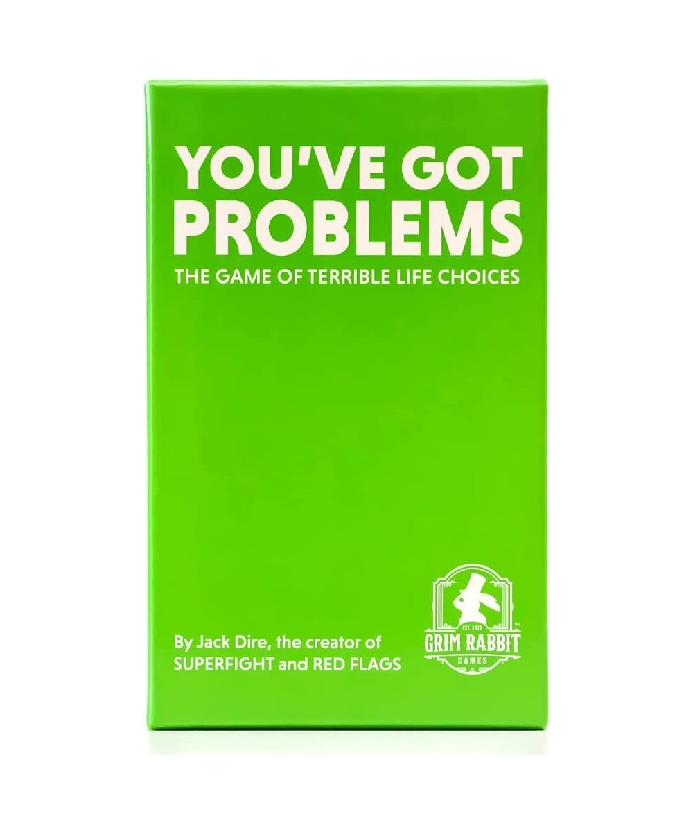 You’ve Got Problems Card Game | A Party Game of Making Horrible Choices | by Jack Dire Creator of Red Flags $43.74 Card Games