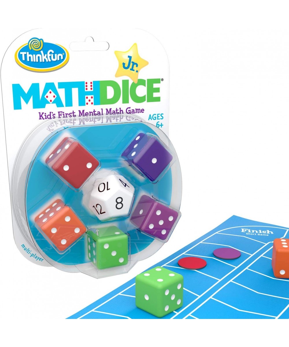 Math Dice Junior Game for Boys and Girls Age 6 and Up - Teachers Favorite and Toy of the Year Nominee $17.50 Dice Games