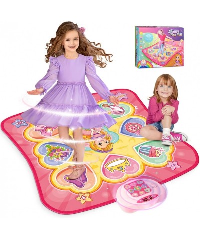 Dance Mat for Kids Ages 4-8 Dance Pad Toys Gifts for 3 4 5 6 7 8 9 Year Old Girls Kids Birthday & Christmas Gifts Dance Mat f...