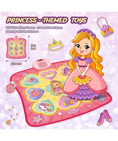 Dance Mat for Kids Ages 4-8 Dance Pad Toys Gifts for 3 4 5 6 7 8 9 Year Old Girls Kids Birthday & Christmas Gifts Dance Mat f...