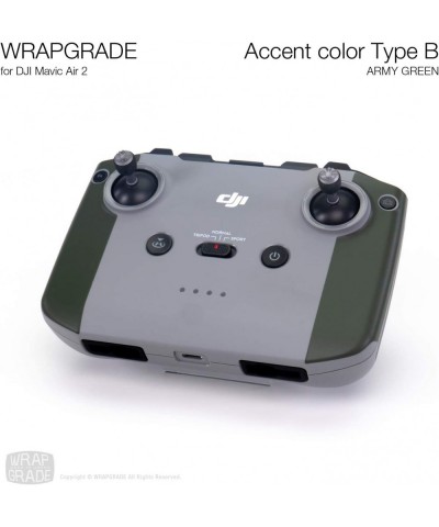 Skin Compatible with DJI Mavic Air 2 | Accent Color B (Army Green) $33.23 Remote & App Controlled Vehicles