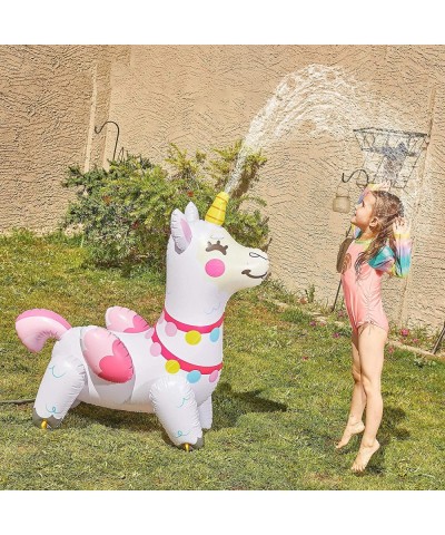 Inflatable Water Sprinkler for Kids Llama Toys Outdoor Pool Toys 43” for Lawn-Backyard-Garden Summer Fun Activities for Toddl...