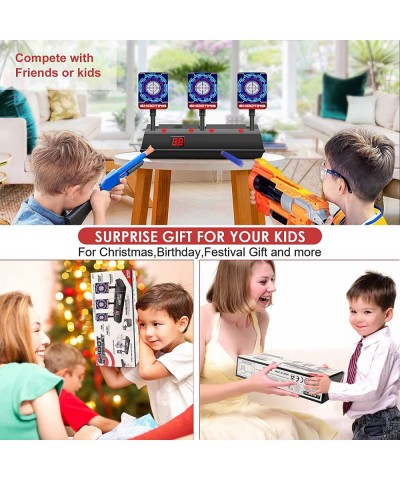 Electronic Shooting Target for Nerf Guns Scoring Auto Reset Target for Boys Digital Targets with Light Sound Effect Christmas...