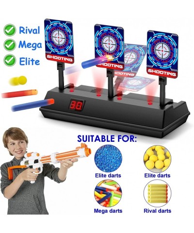 Electronic Shooting Target for Nerf Guns Scoring Auto Reset Target for Boys Digital Targets with Light Sound Effect Christmas...