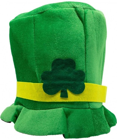 St. Patrick’s Day Shamrock Green Velvet Top Hat for Men & Women | St. Patrick’s Day Parties Party Favors Fighting Irish Lepre...