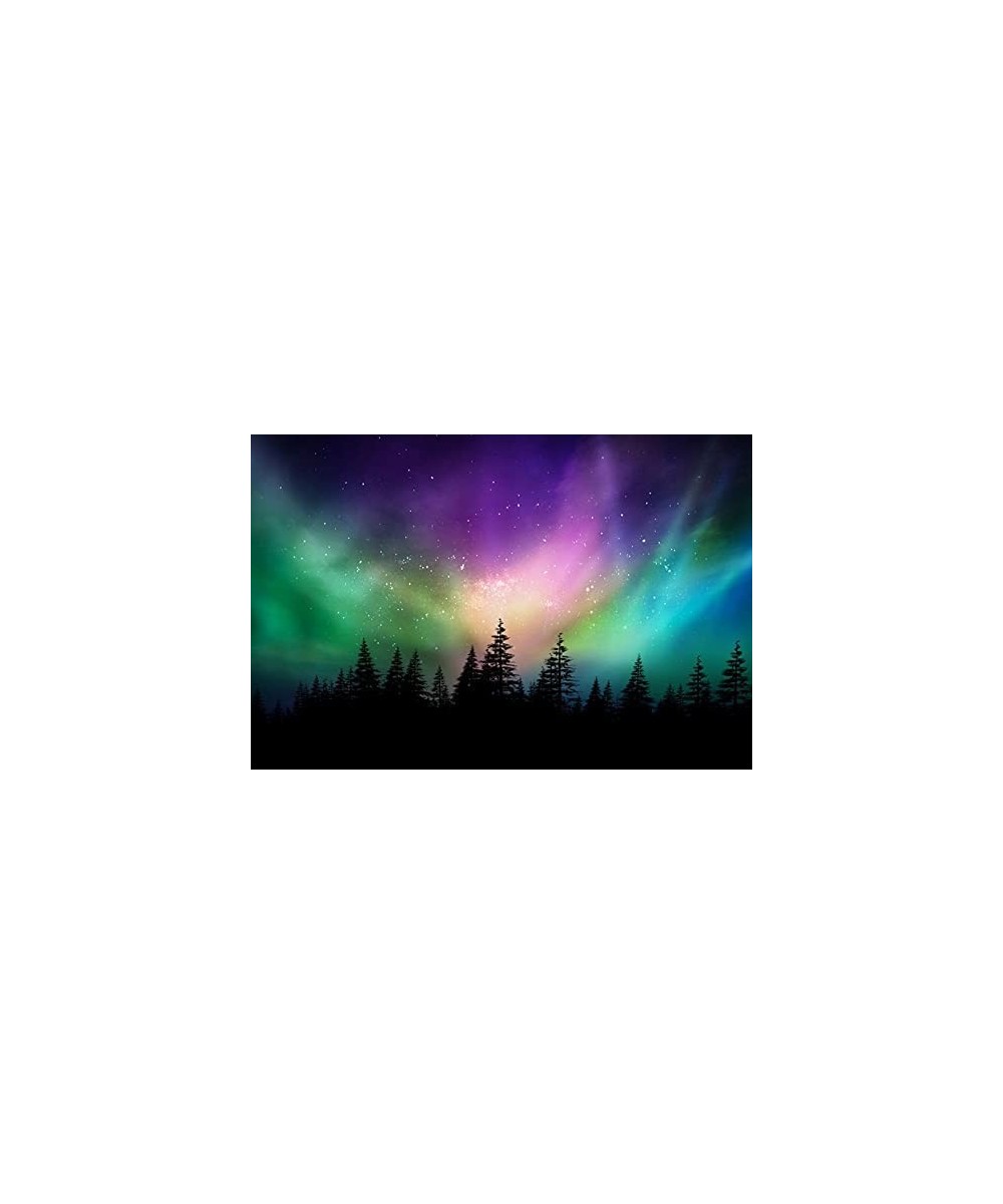 Jigsaw Puzzles 1000 Pieces Aurora Borealis Northern Lights Over Canadian Forest Wooden Puzzle for Adults Kids Teenagers $47.5...