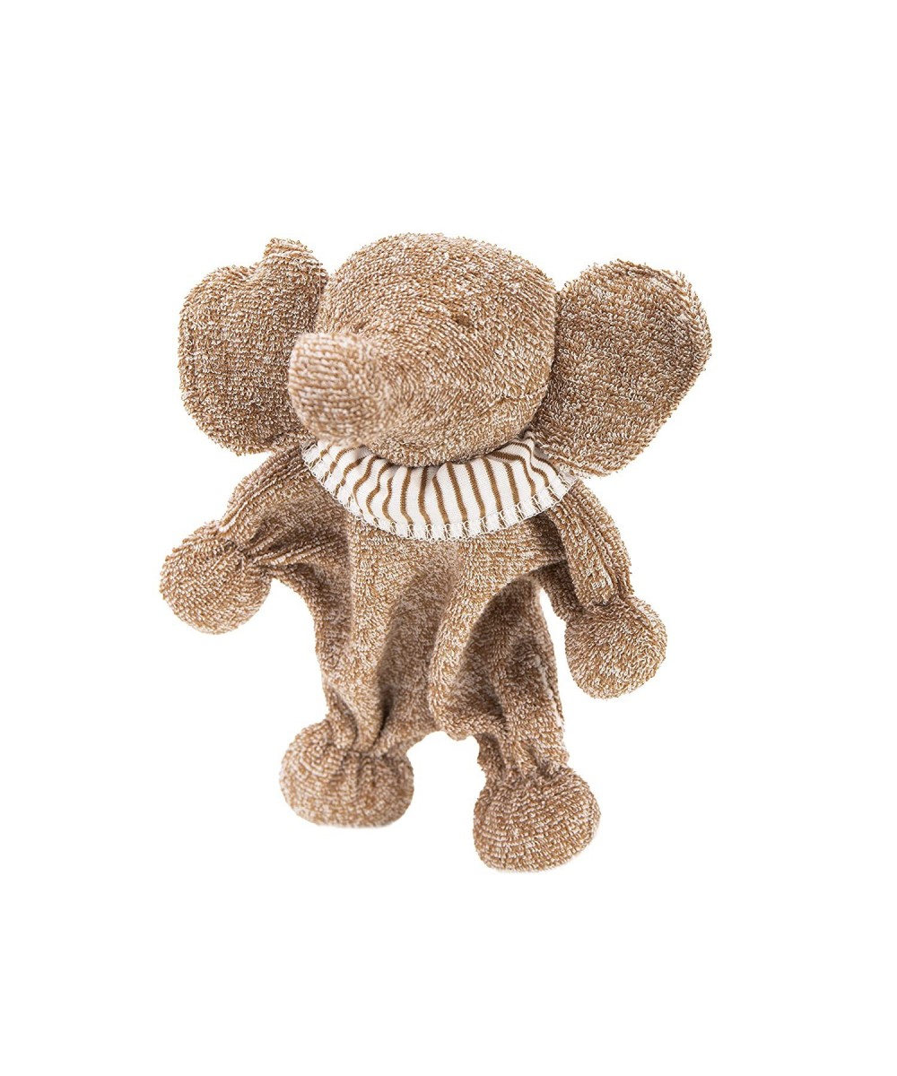 Organic Cotton Kandula The Elephant Toffee Lovey Toy Size 9" Tall $41.96 Baby Teether Toys