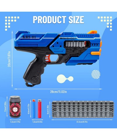 Toy Gun Burst Soft Bullet Gun 16pcs Soft Bullet for Nerf Guns Toy Gun Pistol Toys for Boys & Girls 6 7 8-12 Year Old $18.78 T...