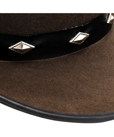 Cowboy Hat Costume Dress-Up - Western Accessory Role-Play - Studded Fedora $17.05 Kids' Dress-Up Accessories