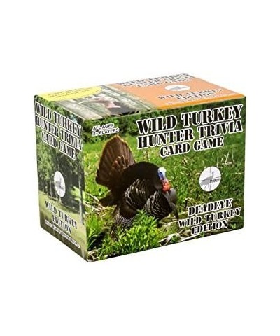 Deadeye Wild Turkey Hunter Trivia Card Game $33.49 Card Games