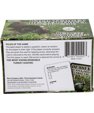 Deadeye Wild Turkey Hunter Trivia Card Game $33.49 Card Games