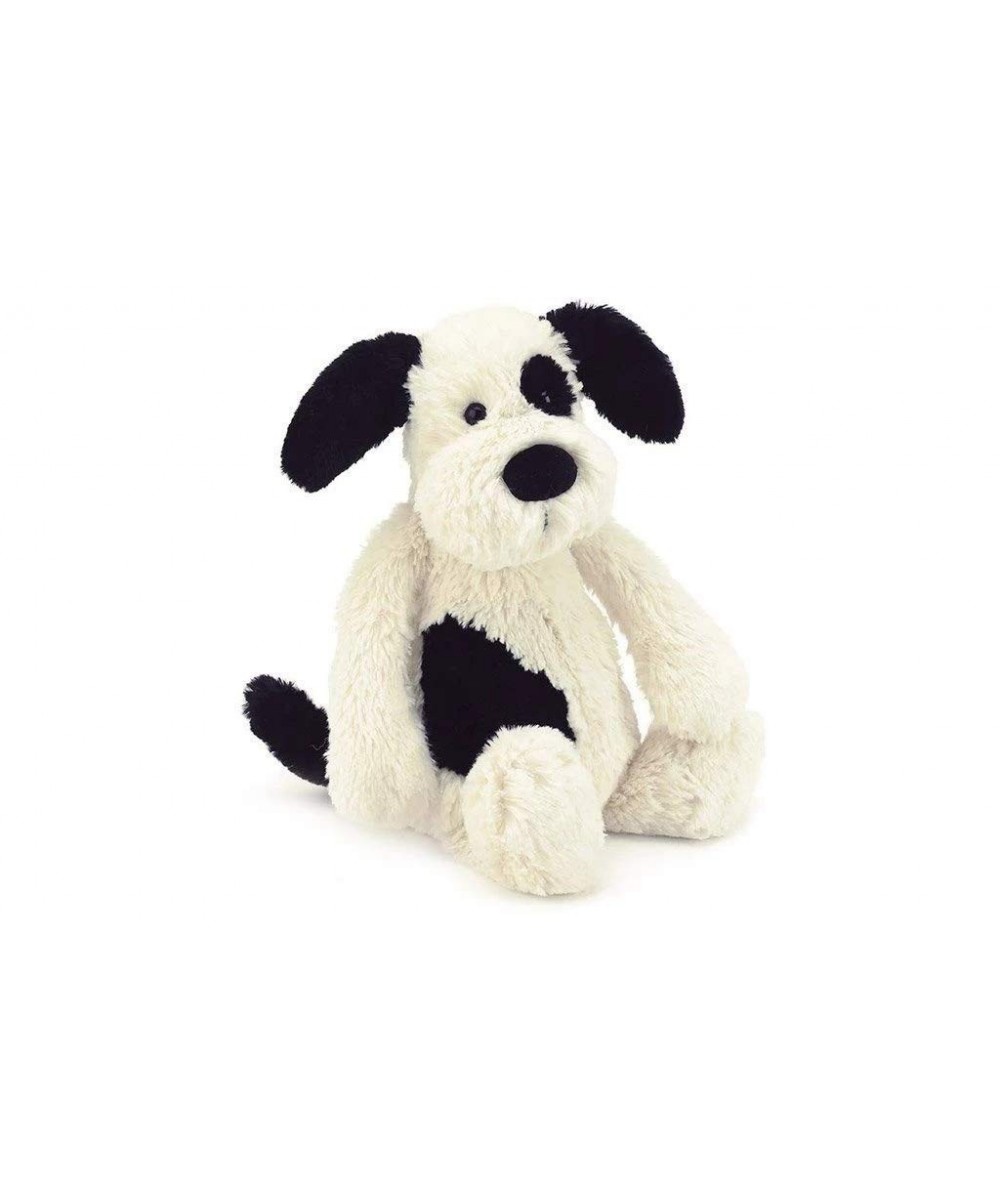 Bashful Black and Cream Puppy Stuffed Animal Medium 12 inches $44.41 Stuffed Animals & Teddy Bears