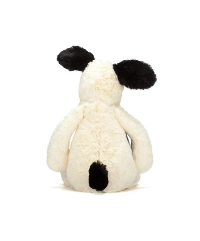 Bashful Black and Cream Puppy Stuffed Animal Medium 12 inches $44.41 Stuffed Animals & Teddy Bears