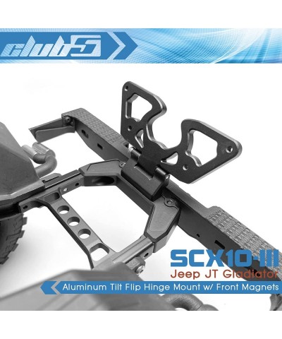 Club 5 Racing Aluminum Flip Hinge Mount w/ Front Magnets for SCX10 III JT Gladiator $77.33 Remote & App Controlled Vehicles