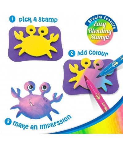 Stamp Art Ocean – Coloring & Stamping Set – for Girls & Boys 3 Years + $16.54 Kids' Drawing & Writing Boards