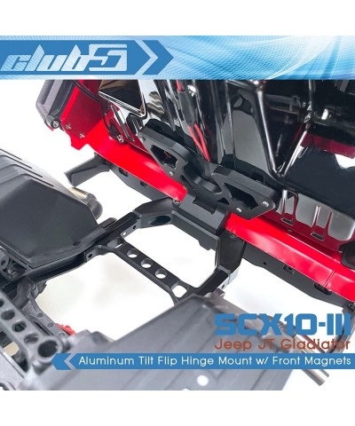 Club 5 Racing Aluminum Flip Hinge Mount w/ Front Magnets for SCX10 III JT Gladiator $77.33 Remote & App Controlled Vehicles