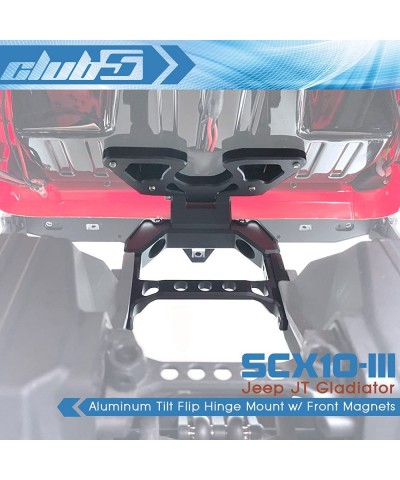 Club 5 Racing Aluminum Flip Hinge Mount w/ Front Magnets for SCX10 III JT Gladiator $77.33 Remote & App Controlled Vehicles