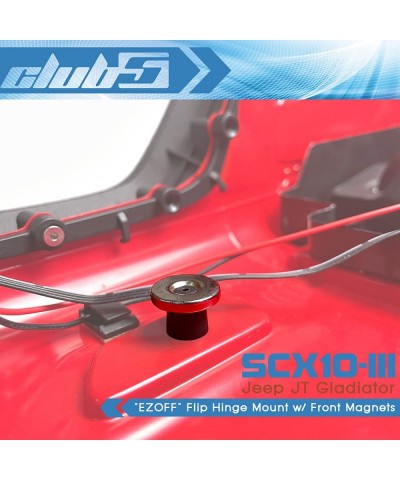 Club 5 Racing Aluminum Flip Hinge Mount w/ Front Magnets for SCX10 III JT Gladiator $77.33 Remote & App Controlled Vehicles